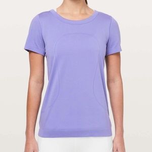 Lululemon Swiftly Tech Breathe Short Sleeve Purple Size 4